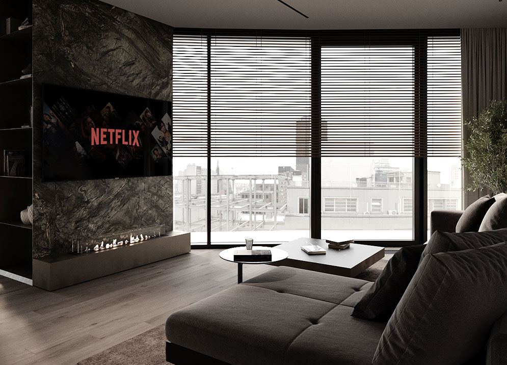 Shades of grey Taryan Towers